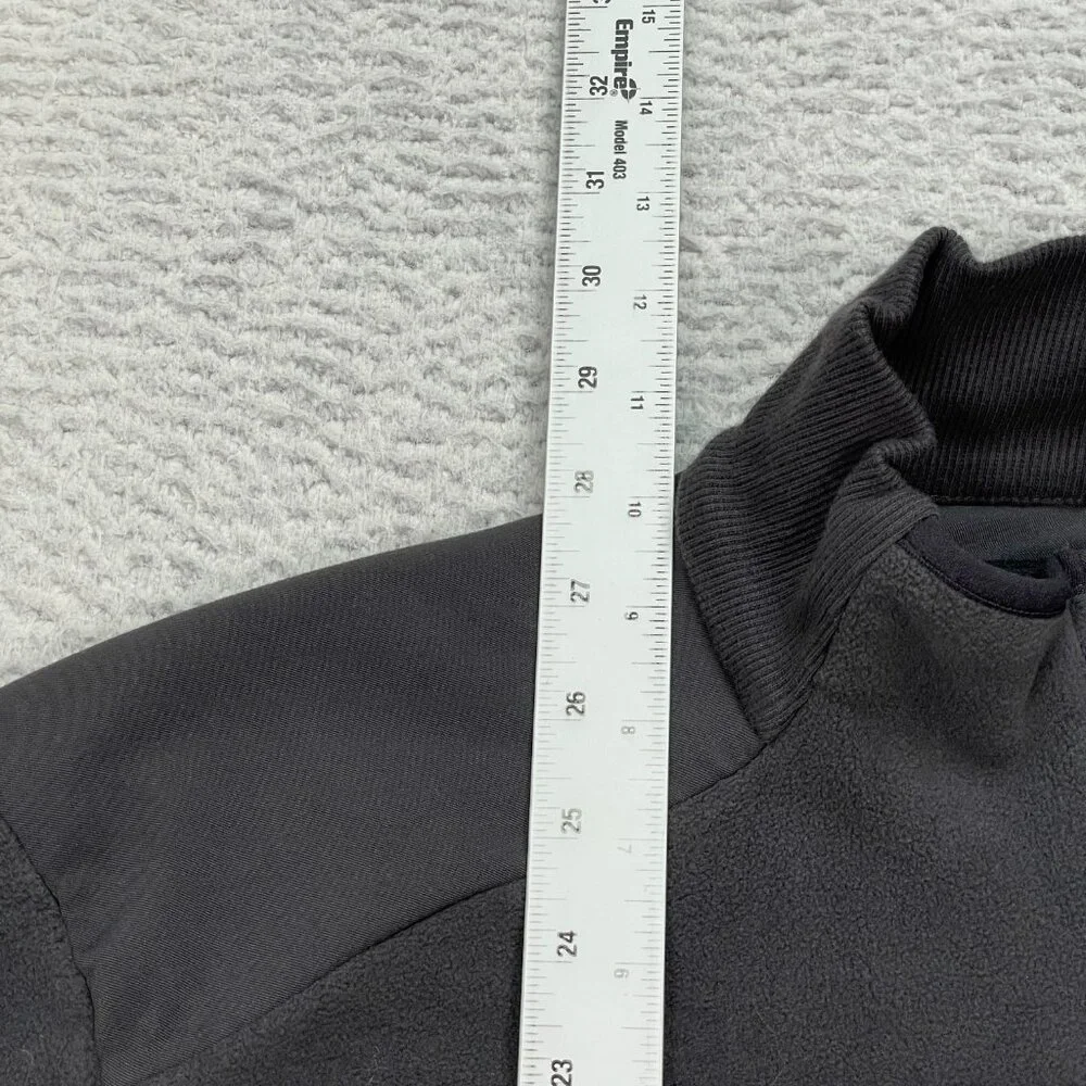Figs On Shift Fleece Jacket Men's Size XL Full Zip Gray Scrubs MXXOW1007 - Picture 3 of 7